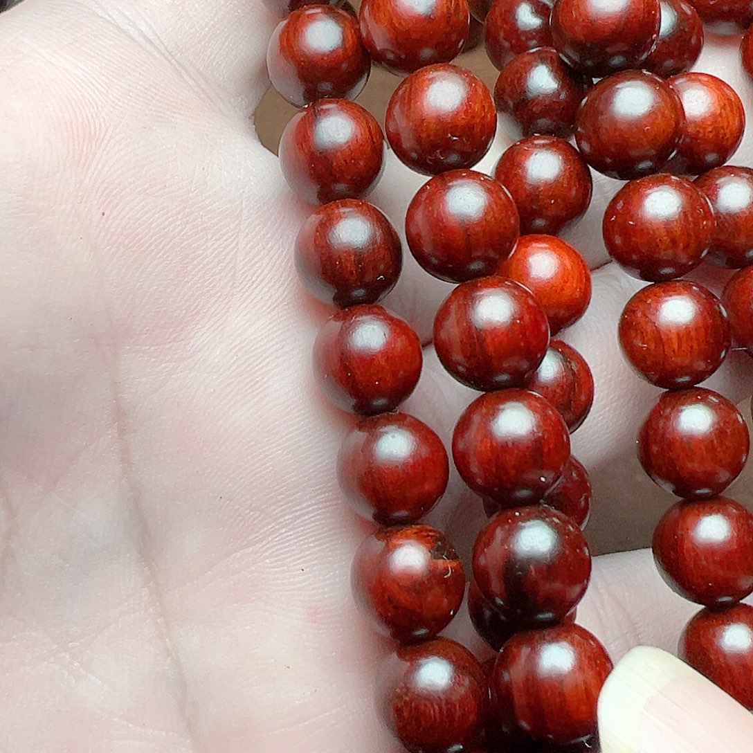 手串/手链小叶紫檀10x108大黑线