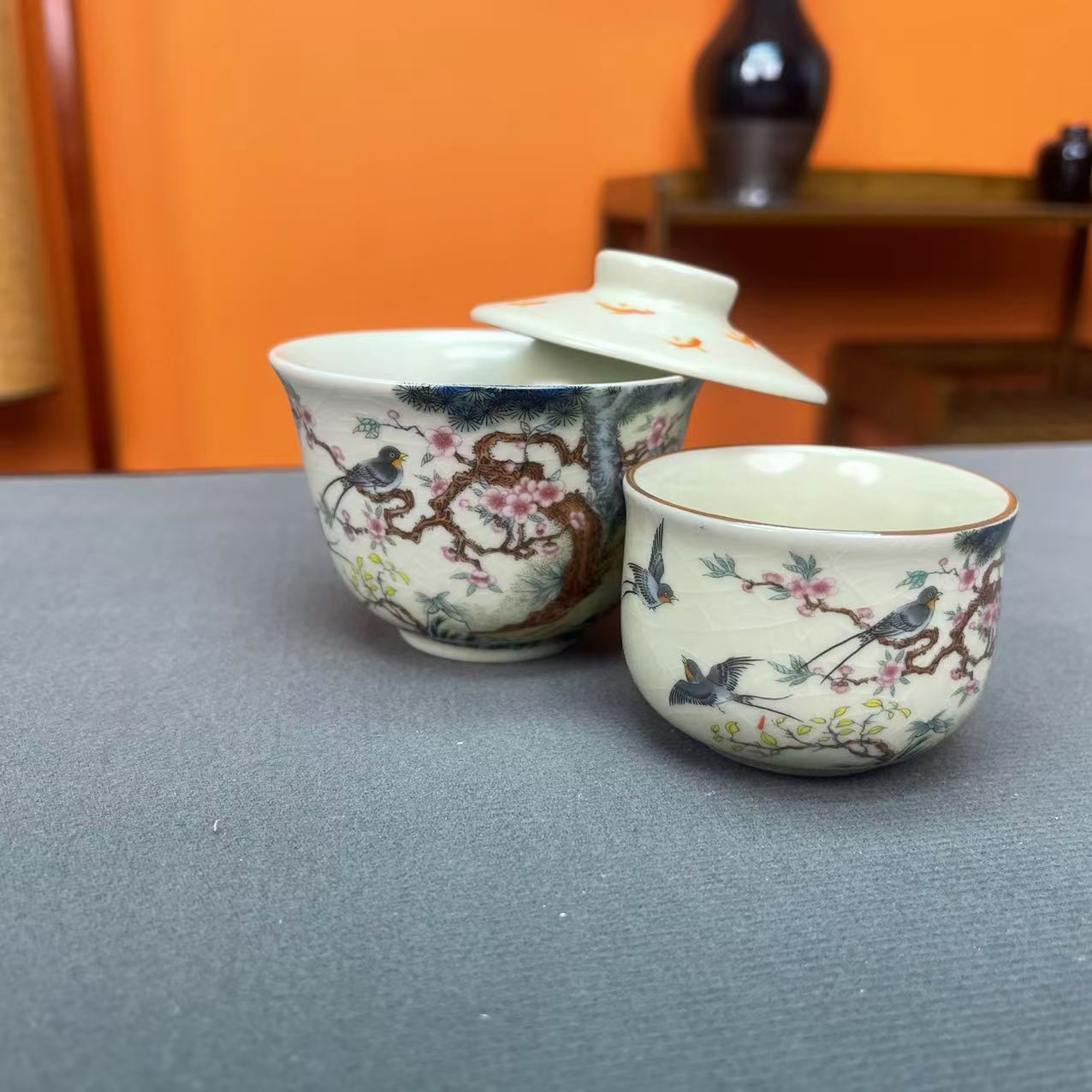 喜上眉梢一盖一杯叁-TJ122 (1)叁