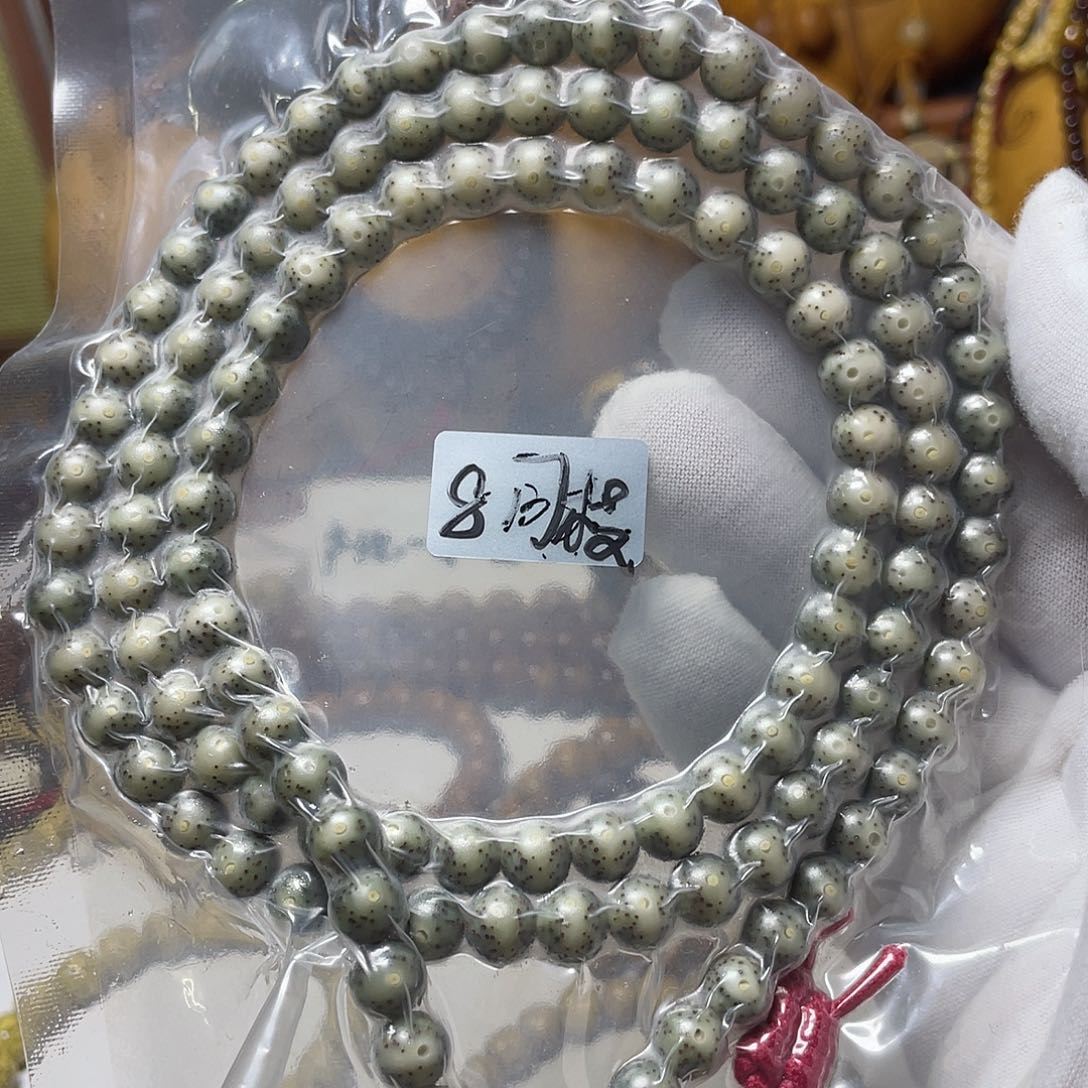 手串星月菩提8圆珠糯冰福利款