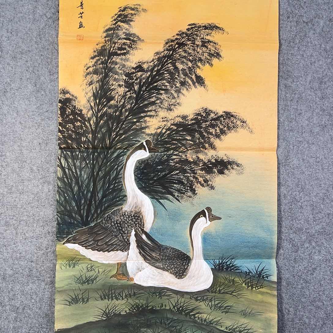 国画266 花鸟在此处飞翔也不太可能