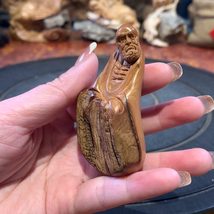 柏木（崖柏）根雕摆件