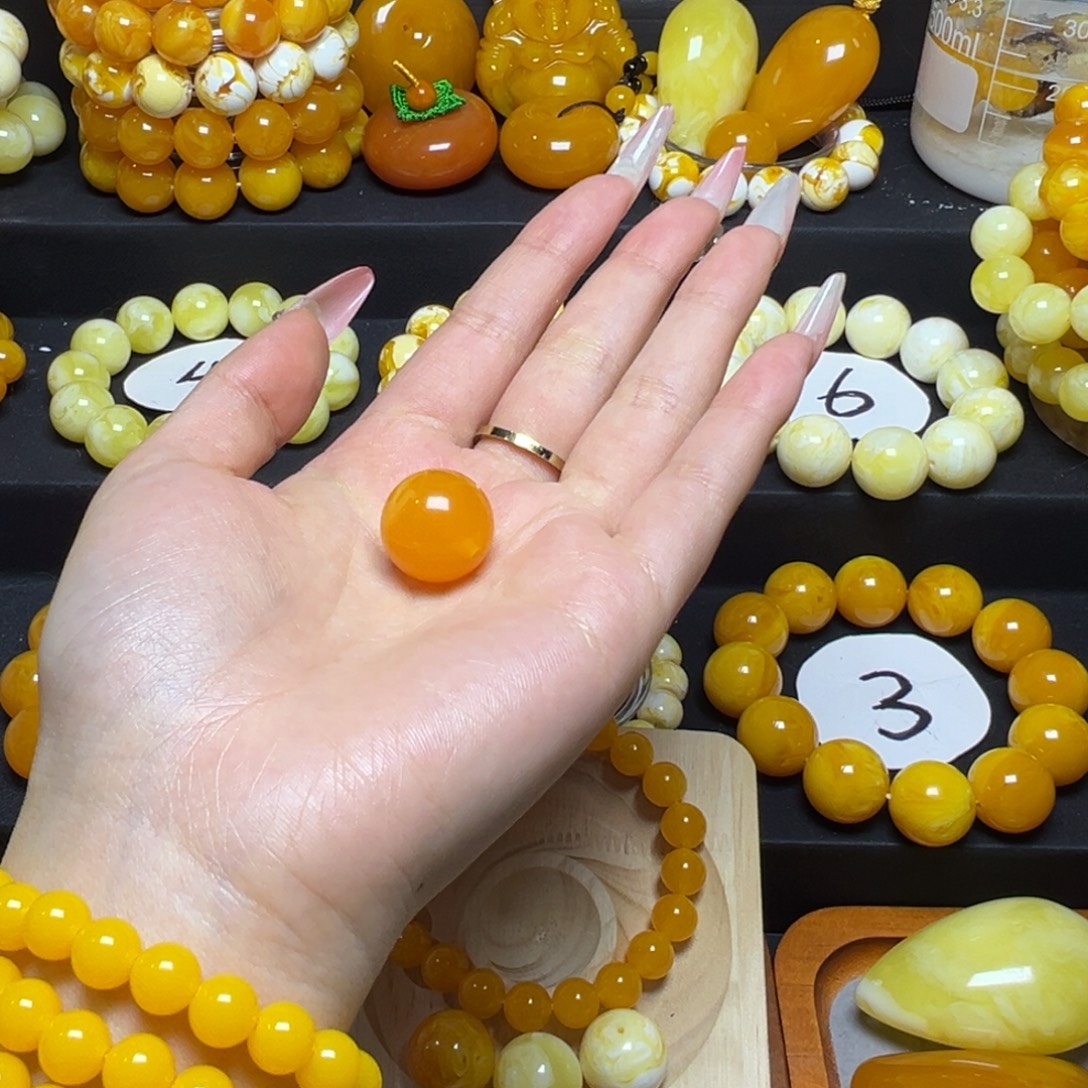 益***达18mm全品无暇单珠