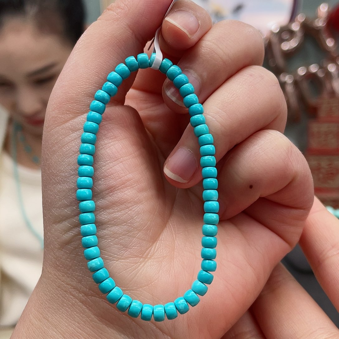 绿松石手串未镶嵌