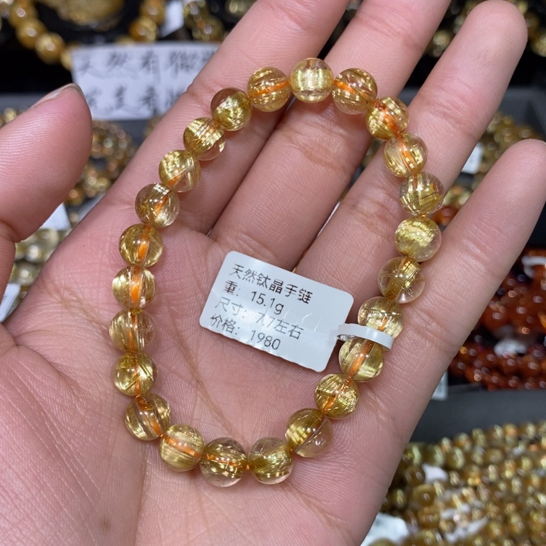 水晶手链未镶嵌琪
