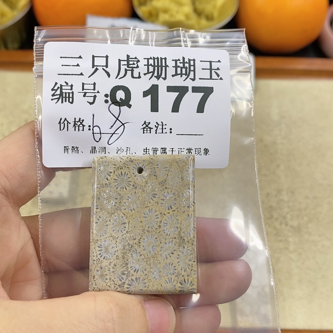 硅化珊瑚（珊瑚玉）1未镶嵌e****n