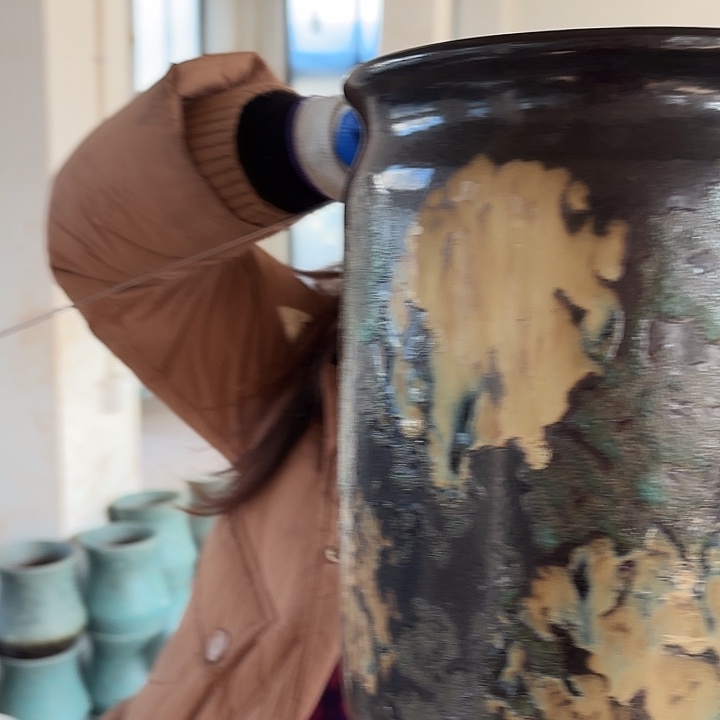 正品高31口20花盆