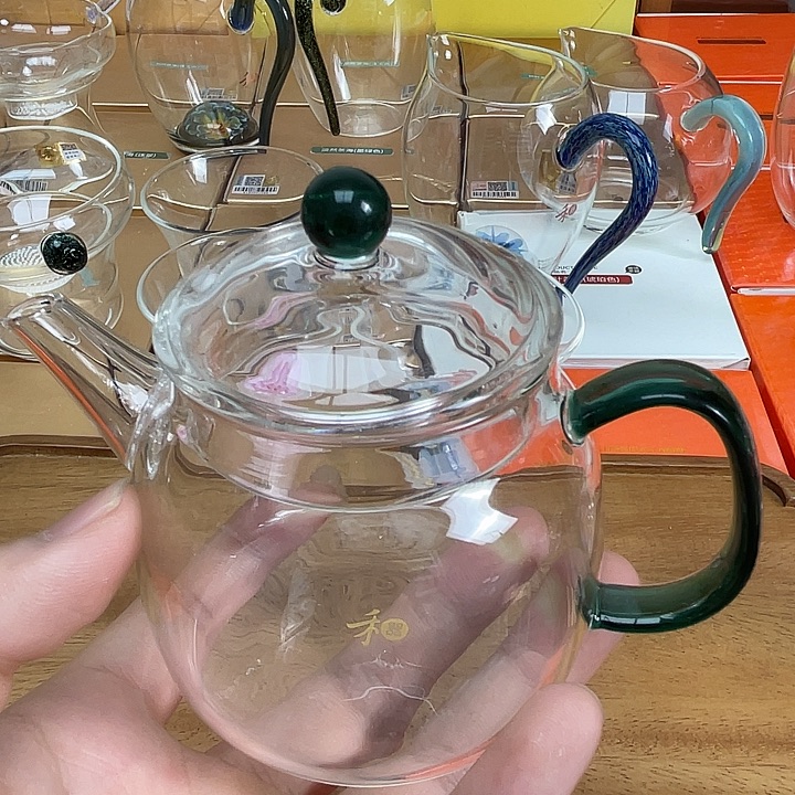 言卿壶墨绿色样品