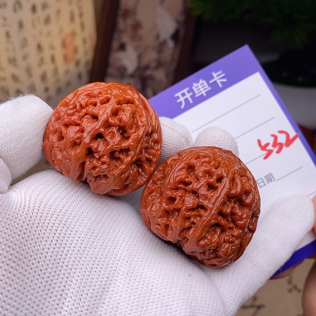 把件文玩核桃40粗筋532