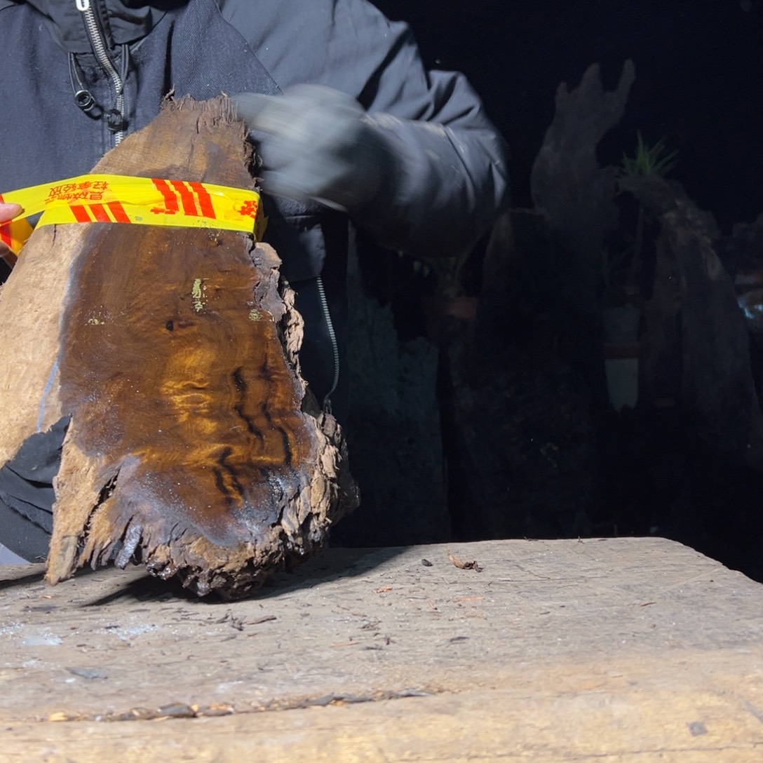 天***5阴沉木金丝楠木根料等