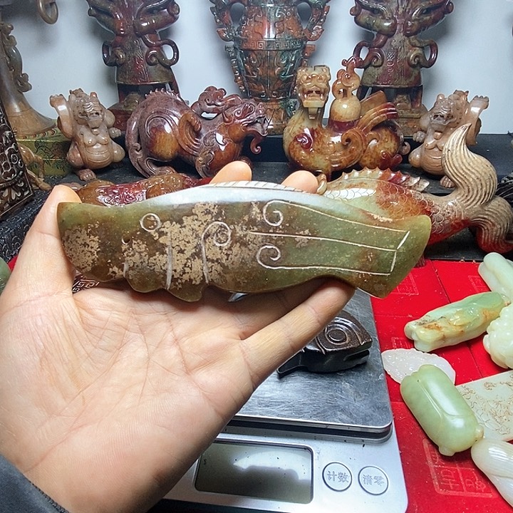 和田玉挂件未镶嵌