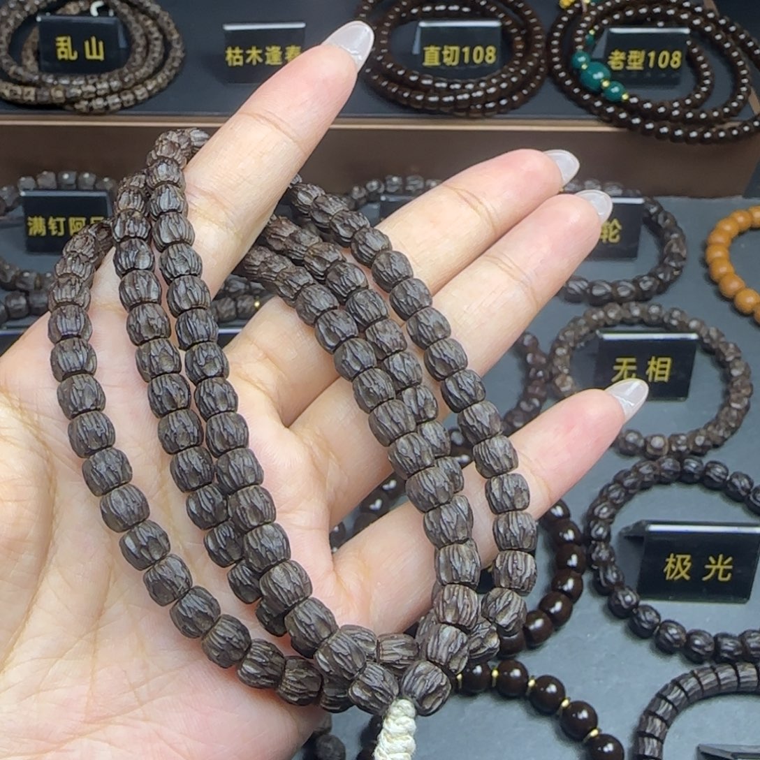 木***、吊坠椰蒂76百香拉丝108脖挂