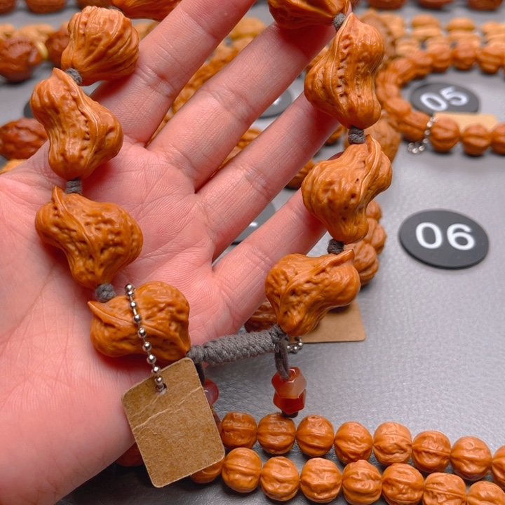 者***冥吊坠文玩核桃核桃手串