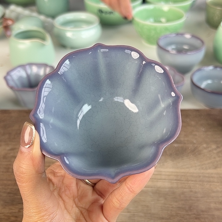 小米茶器龙泉青瓷