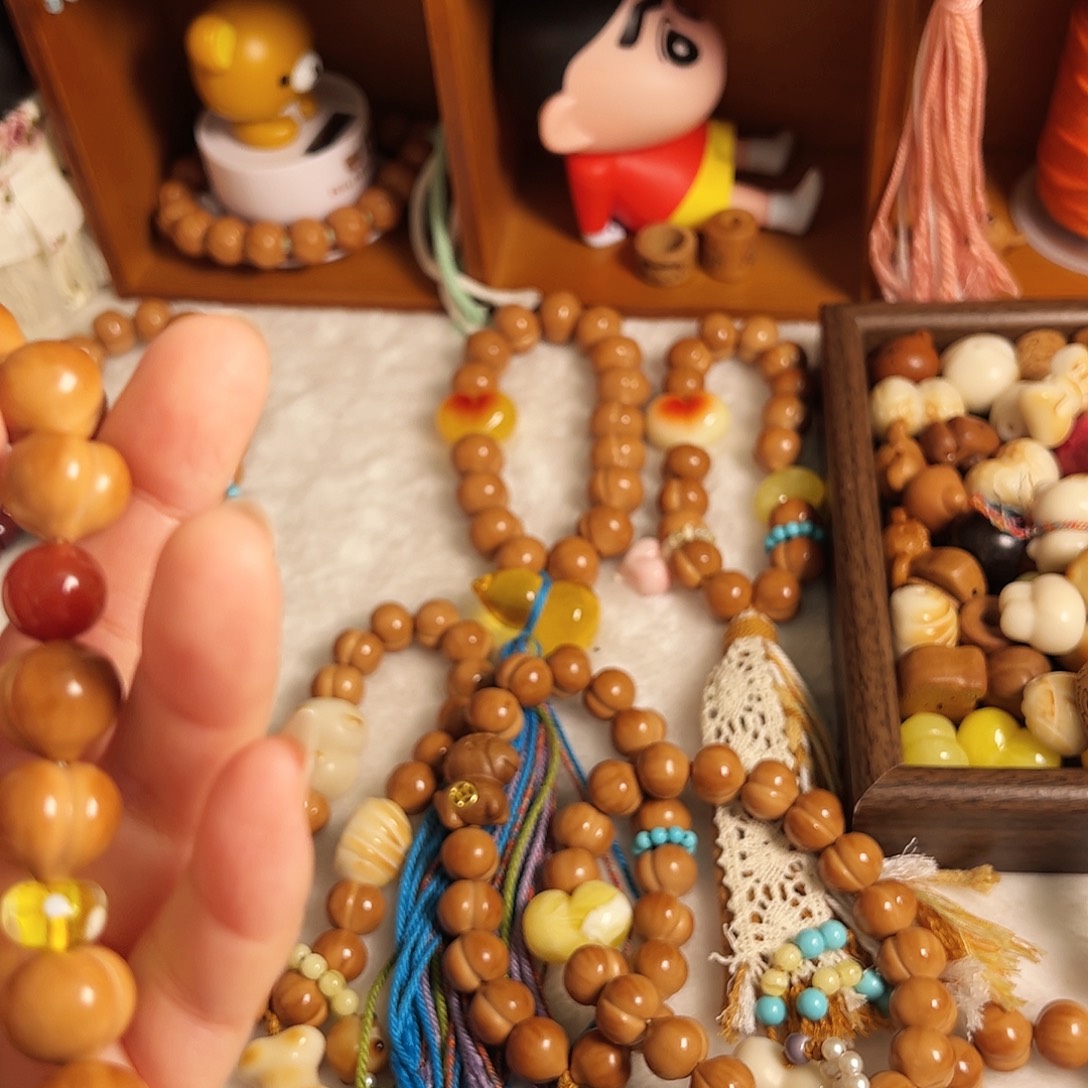 猴头手持加配饰爱心