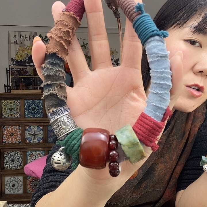 玛瑙/玉髓项链未镶嵌项链