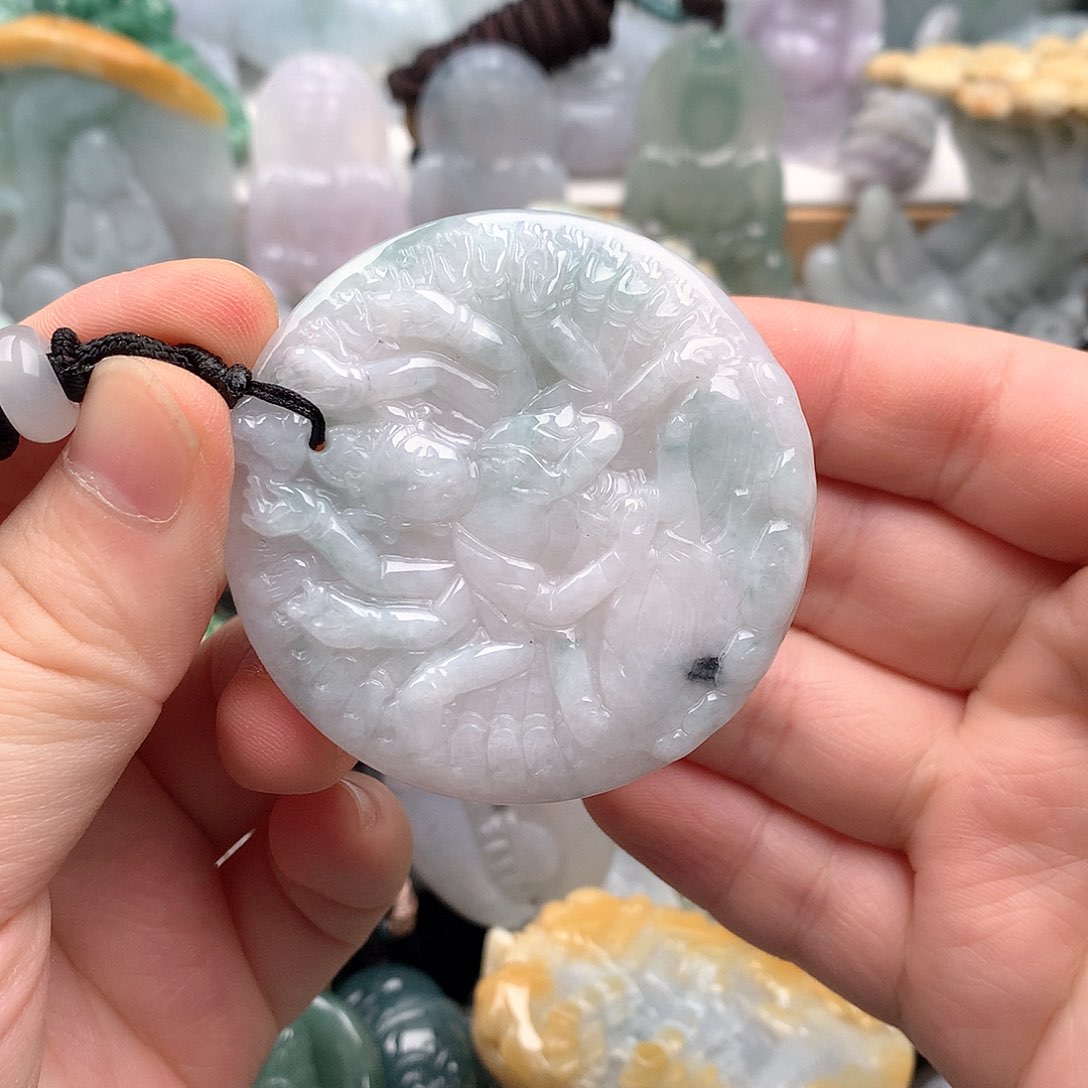 吊坠(不含链)未镶嵌翡翠