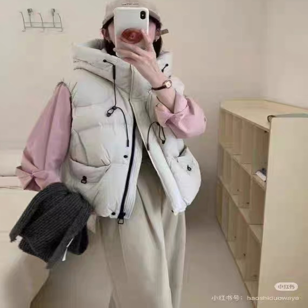 女款秋冬百搭时尚马甲