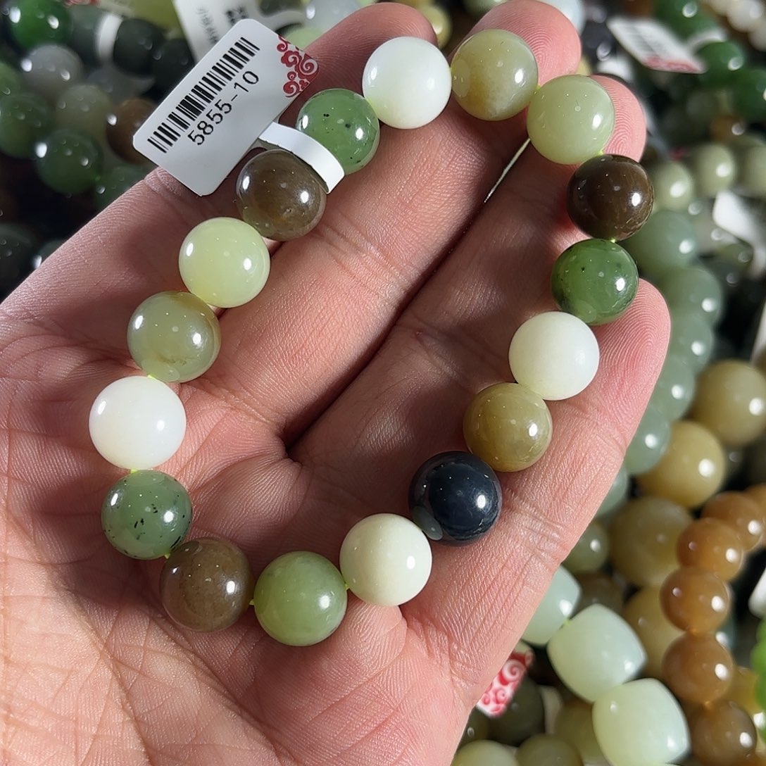 和田玉手链未镶嵌W165