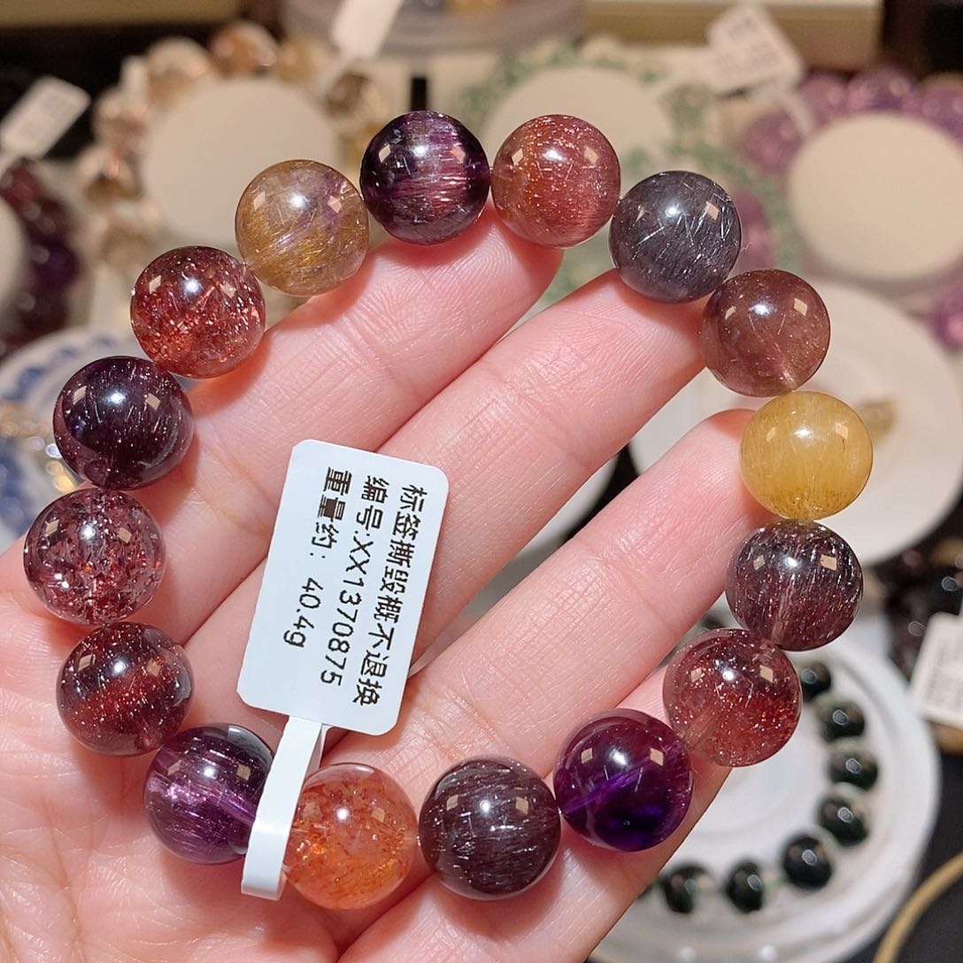 水晶手链未镶嵌顺****屋F超七12