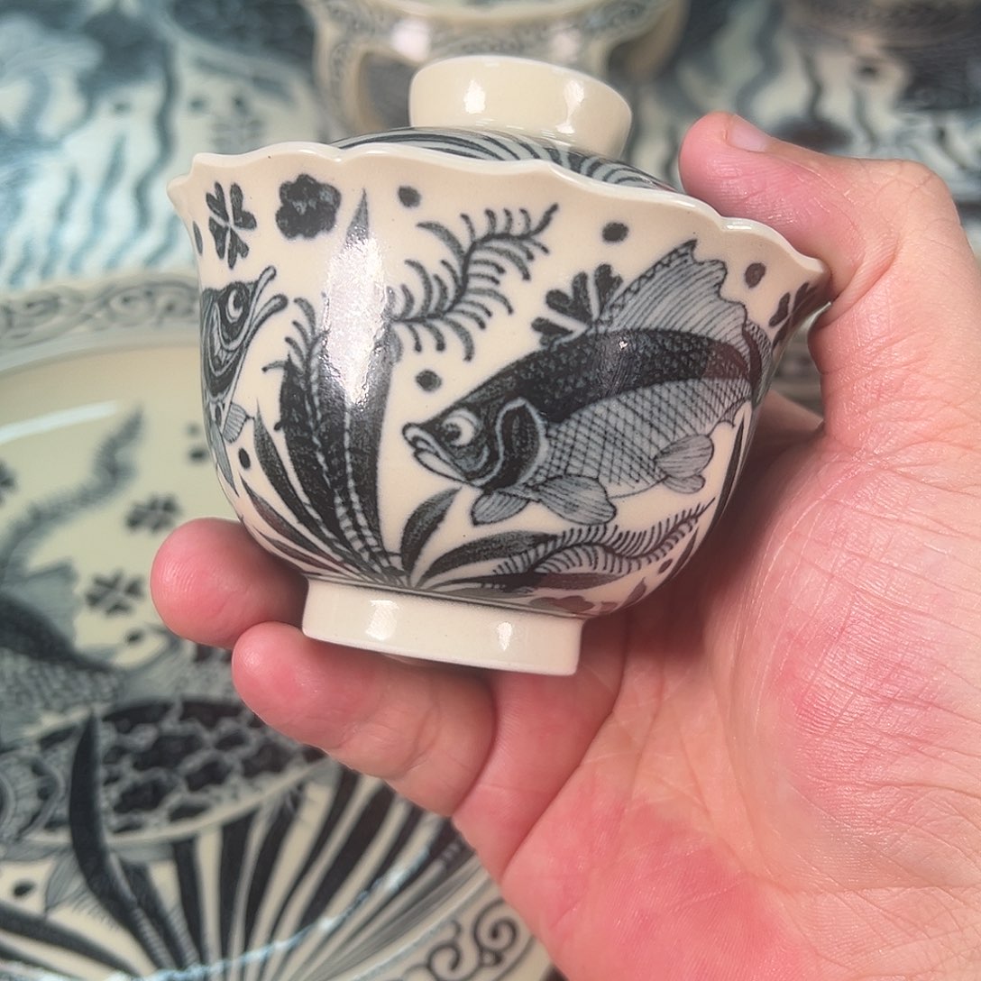 陶景德镇手工手绘陶瓷