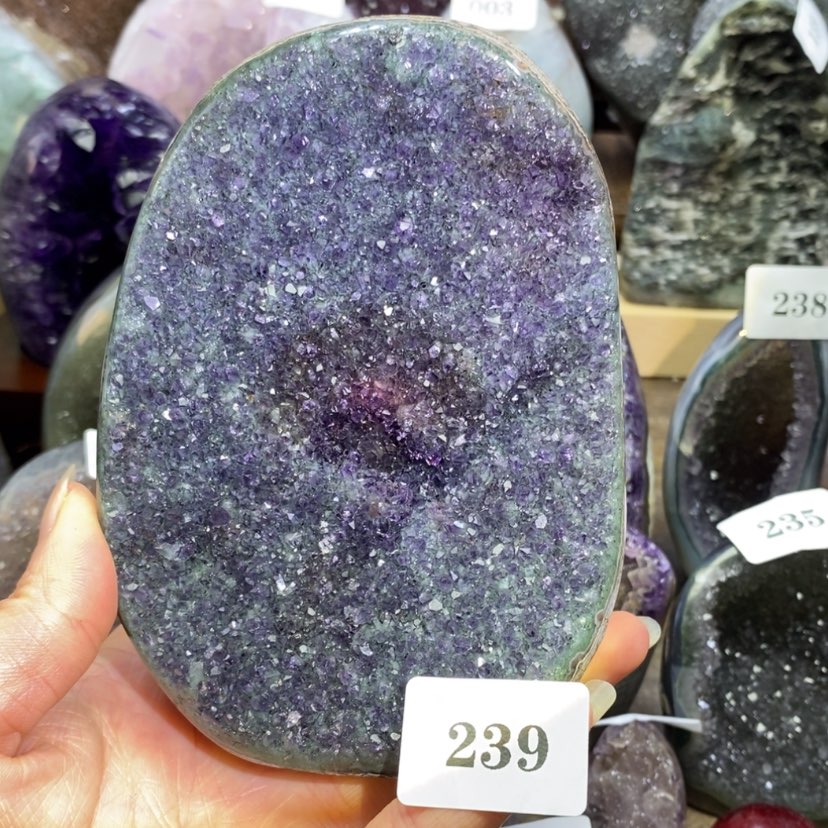 【闪购商品】未镶嵌大型摆件（非配饰）紫晶