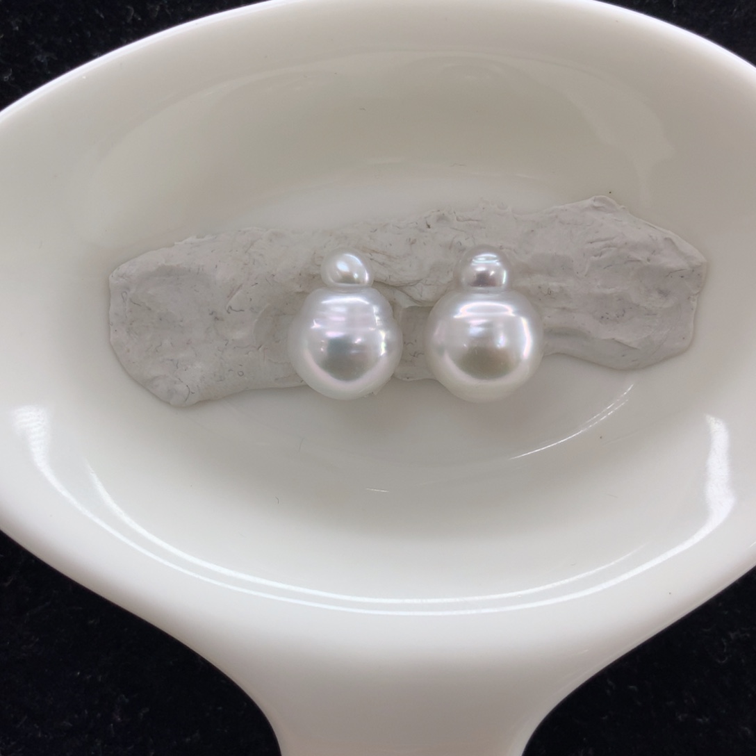 海水珍珠裸珠未镶嵌10-11mm-燕