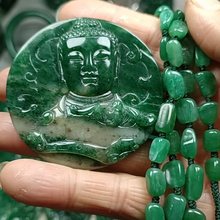 独山玉挂件大日如来未镶嵌