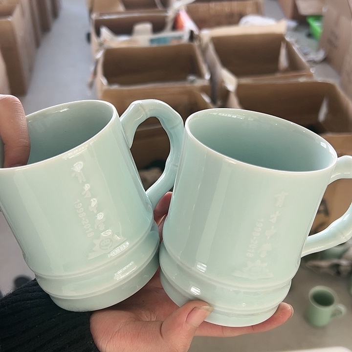 小米茶器龙泉青瓷