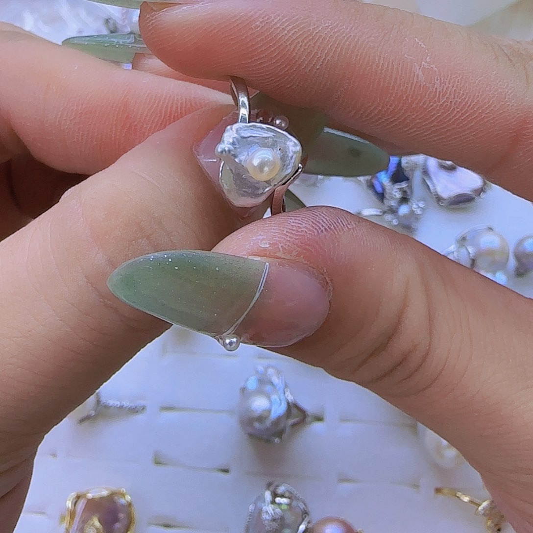 未镶嵌项链定制981淡水珍珠