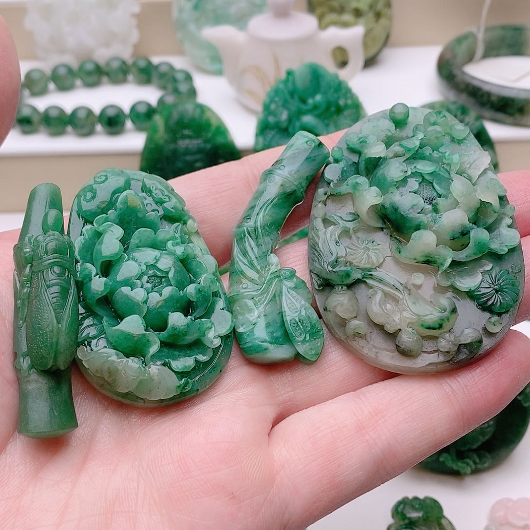 独山玉吊坠未镶嵌用****0