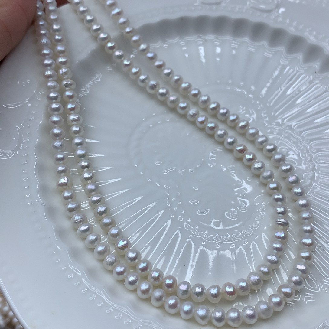 淡水珍珠4-5未镶嵌n93项链