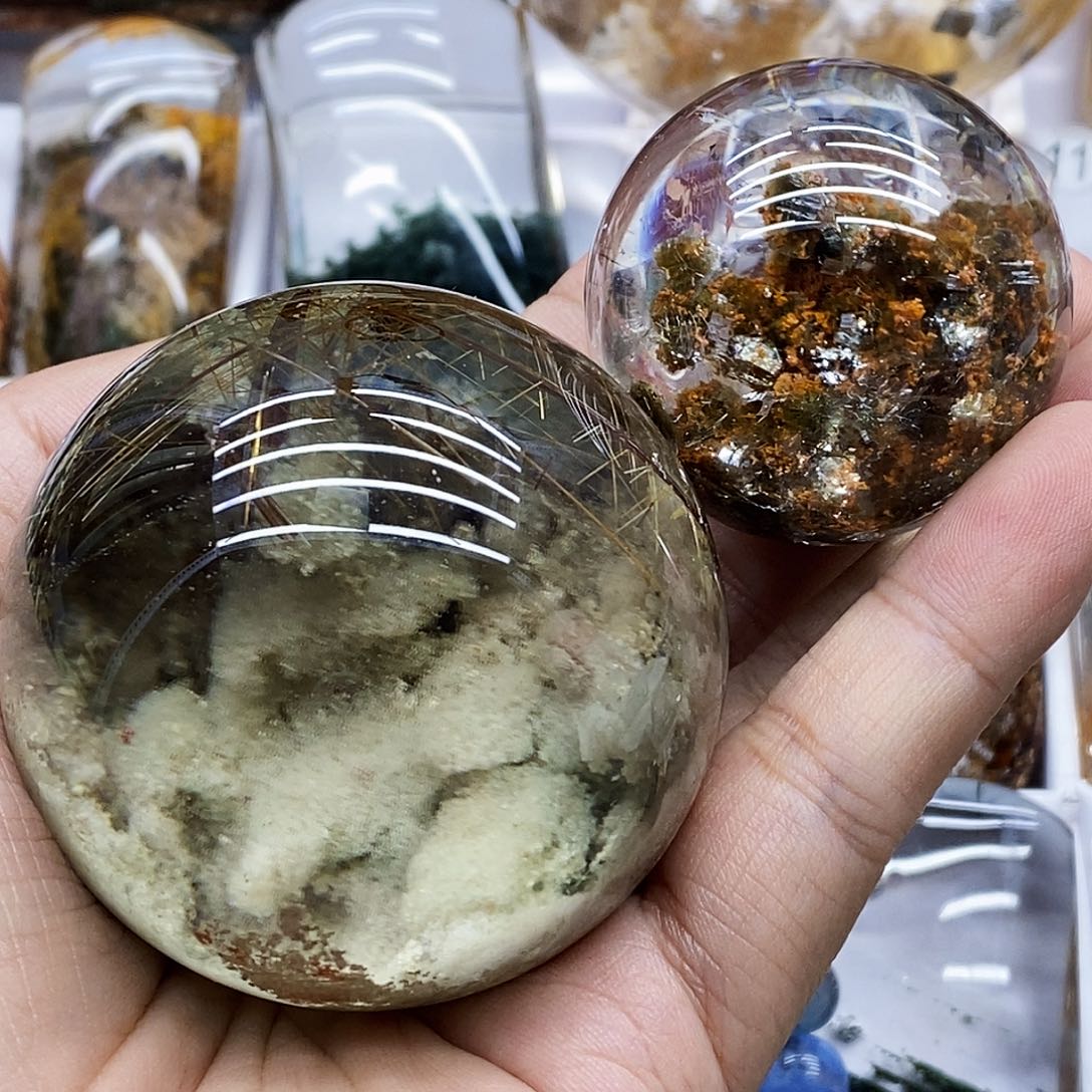 水晶摆件未镶嵌进**烤摆件