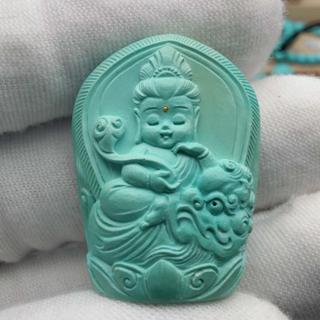 绿松石未镶嵌珠宝奇石