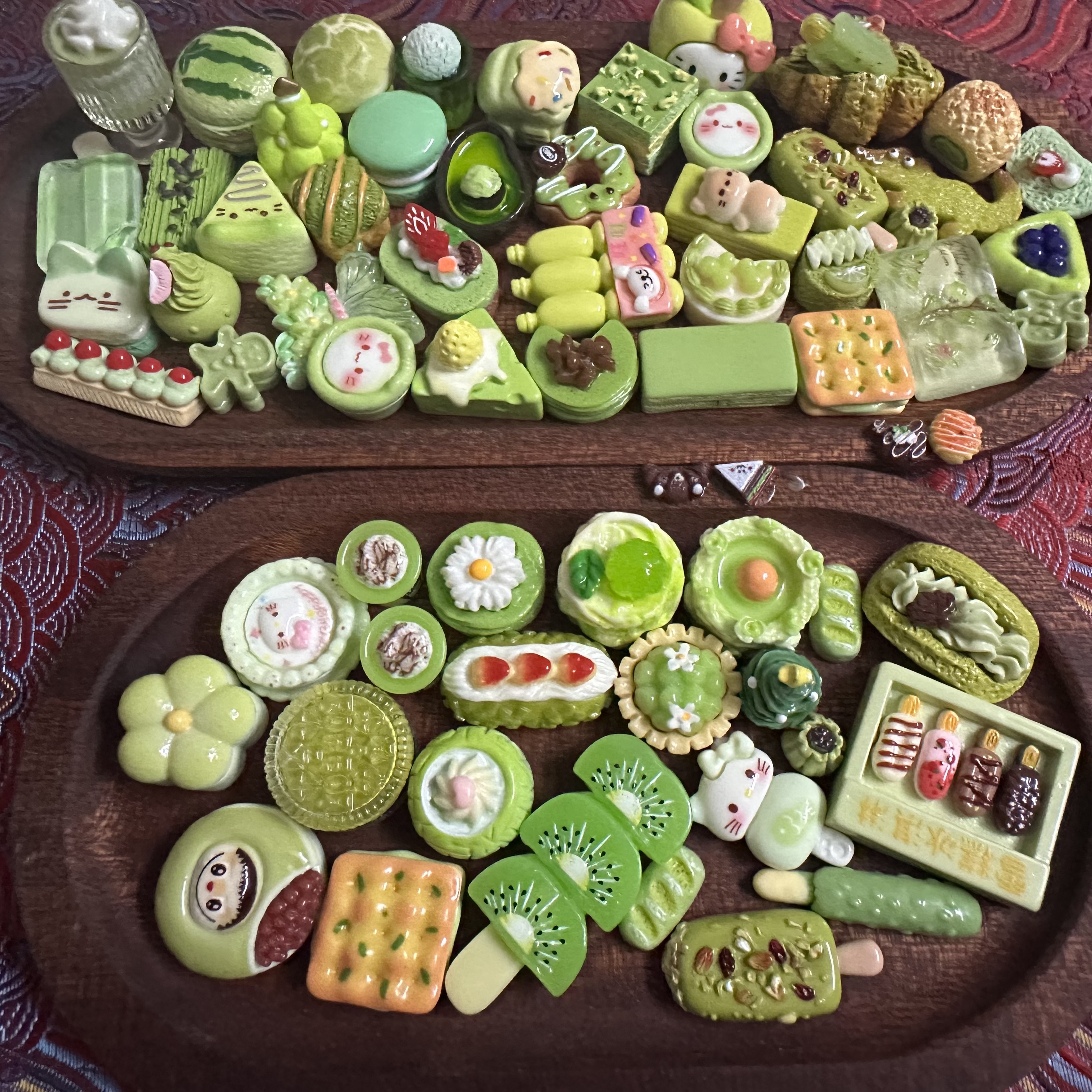 【抹茶系列直播拆】【款式对对碰】抹茶系列仿真食玩微缩树脂食玩