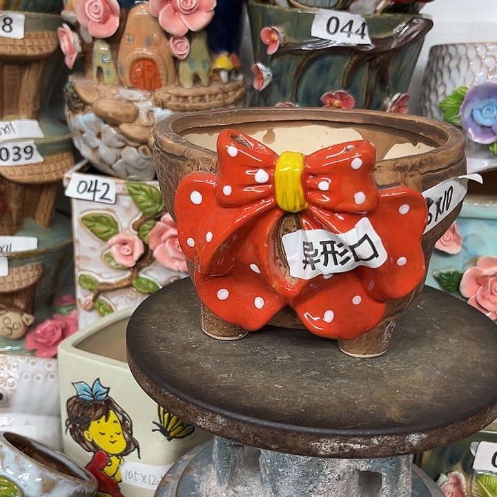 花盆紫砂粗陶材质多肉花盆