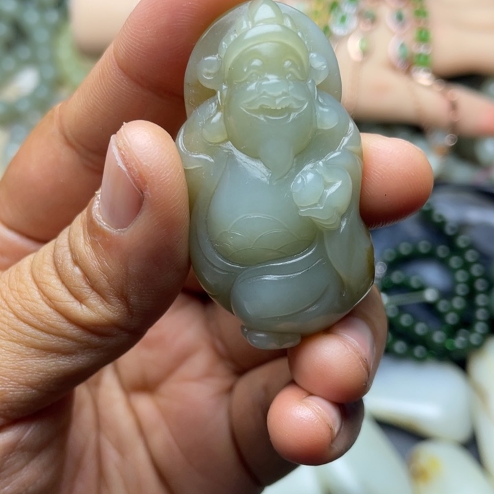 未镶嵌和田玉珠宝半成品