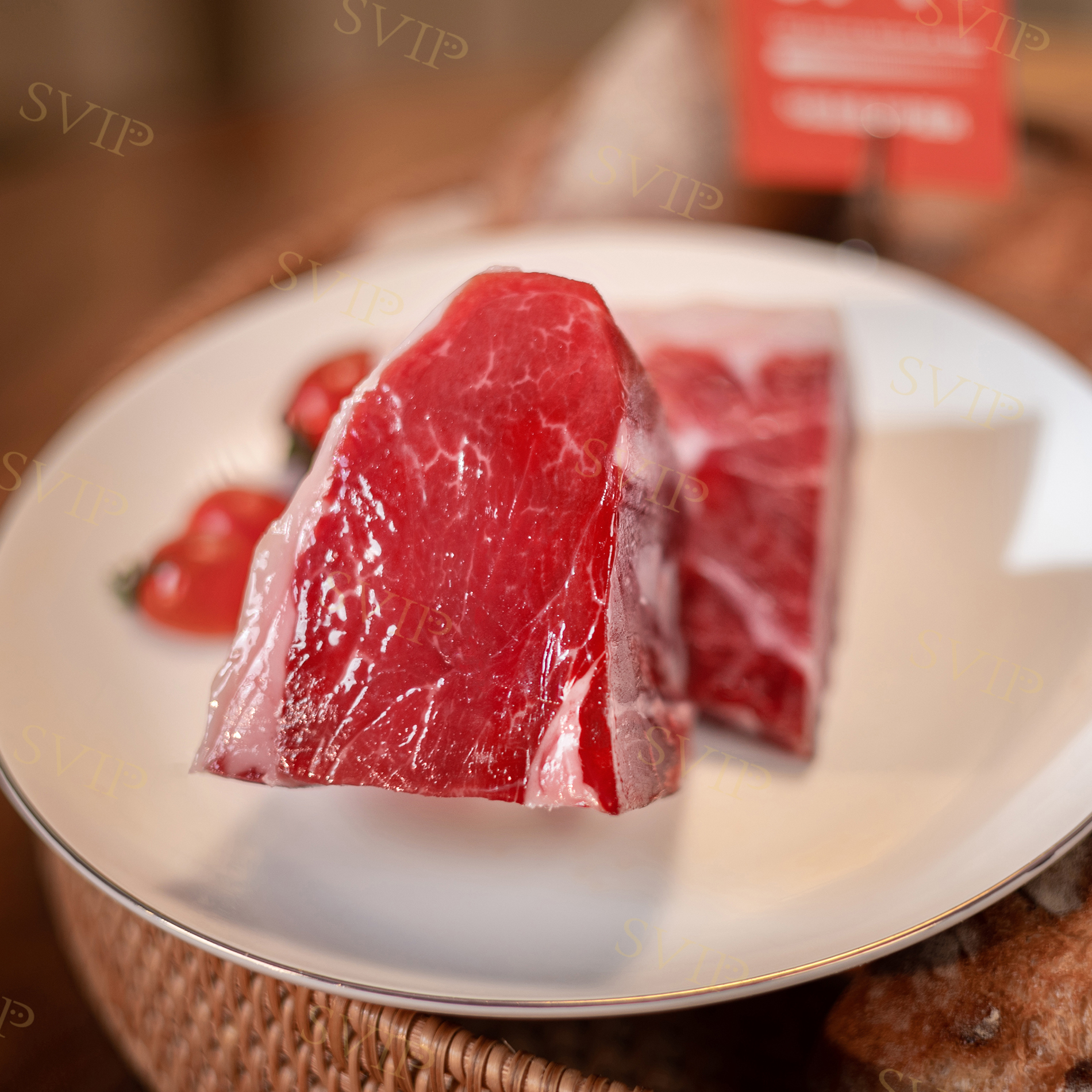 《精选3年绿标切块》西班牙火腿现场称重切块1.1/克 1-1000g