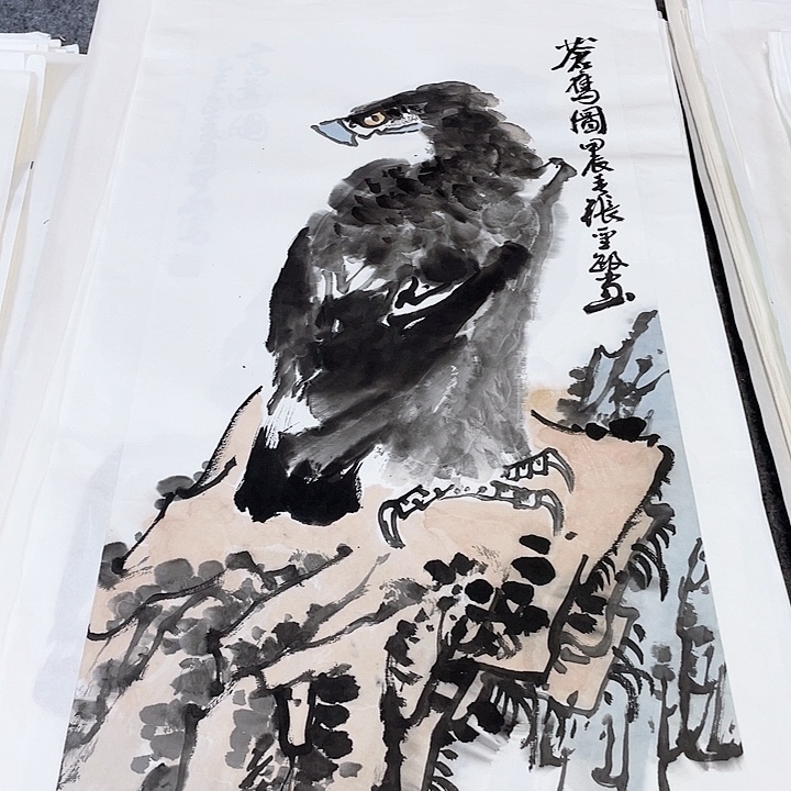 国画张圣敏先生纯手绘作品