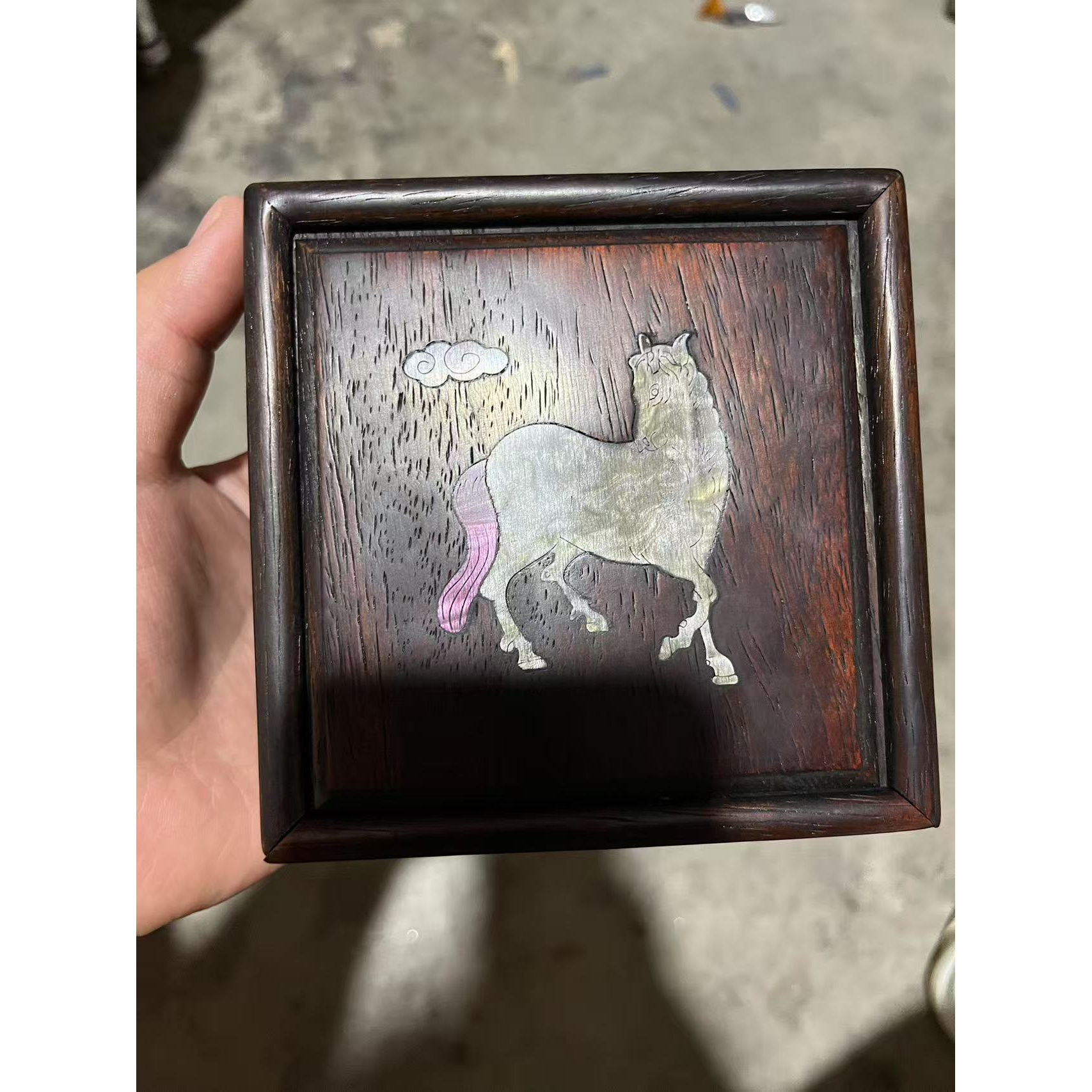 精品摆件好看的好看的好看的好漂亮一只白镯子（不带盒子）