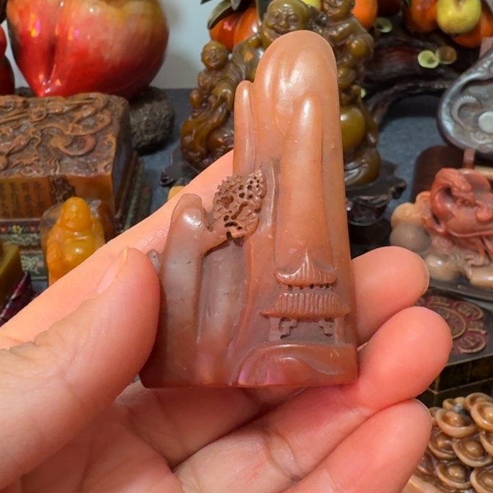铨***林印石寿山石手工艺品摆件
