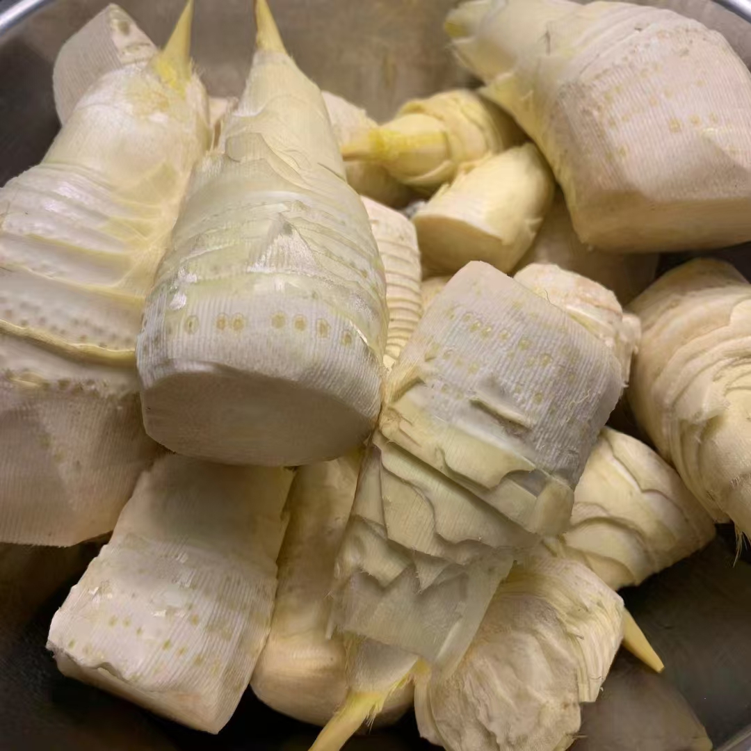 新鲜冬笋肉去壳笋尖黄山本地毛竹冬笋现挖现剥野生竹笋
