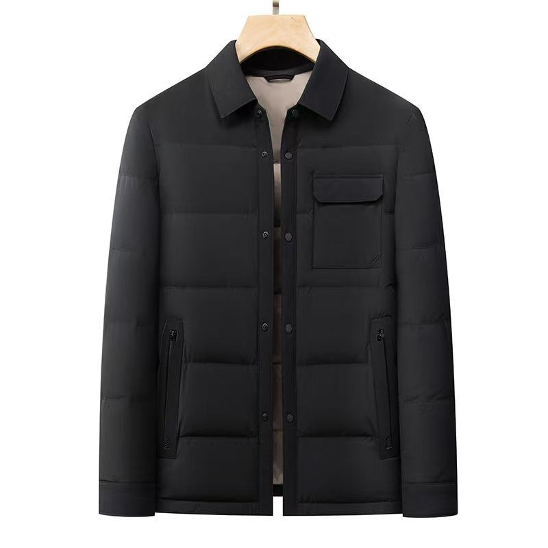 原  T 憾冬系列商务翻领轻薄外套