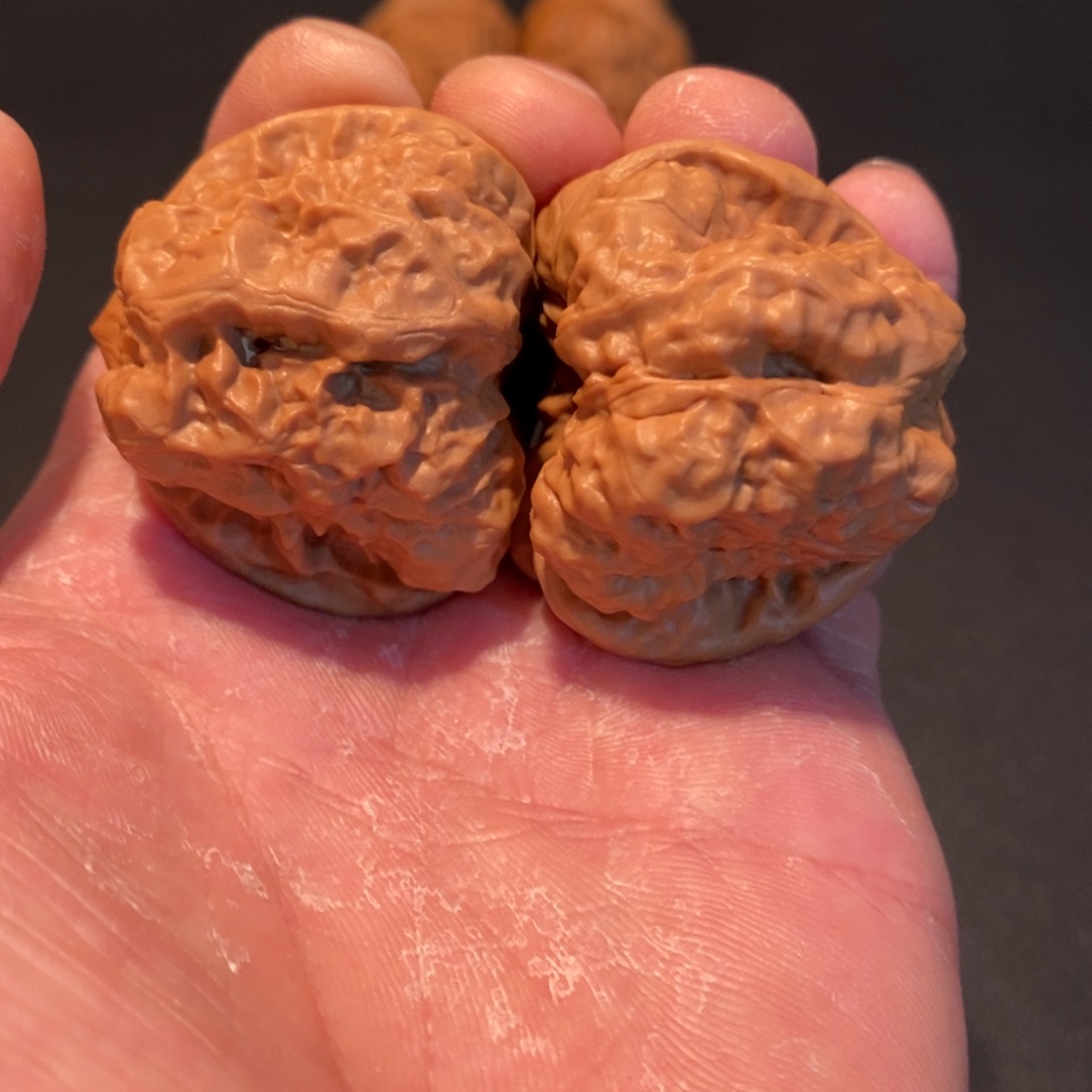 T***H文玩核桃把件蛤蟆尺寸41