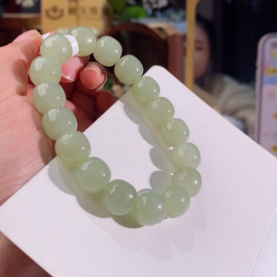 和田玉手串多样性拍一发一未镶嵌