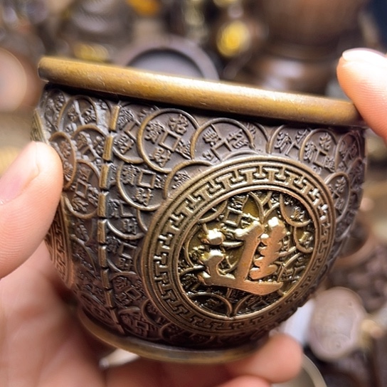 铜制文玩把玩物件