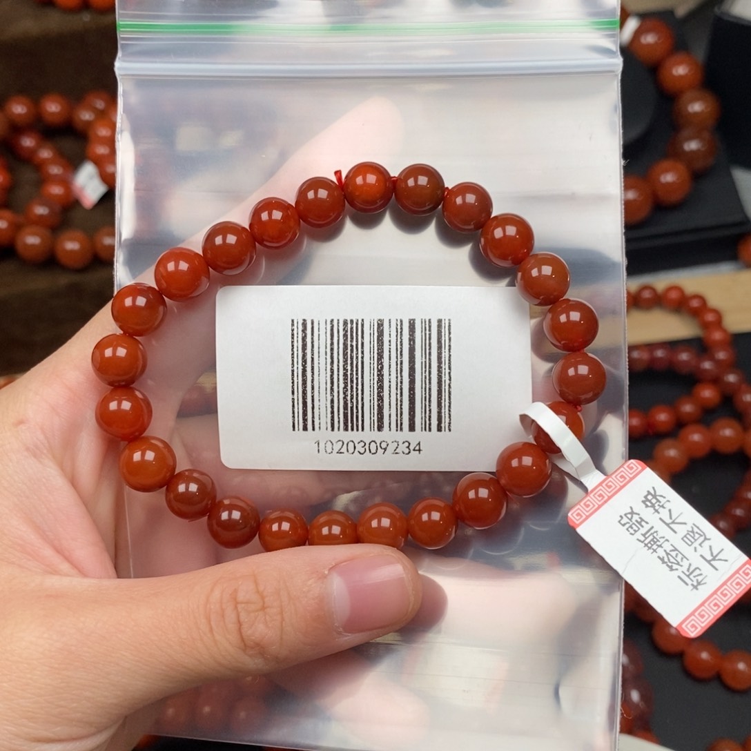 未镶嵌手串南红玛瑙8.2mm