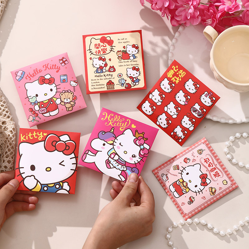 可爱少女心小猫卡通个性创意红包新年春节压岁包2026宝宝利是封