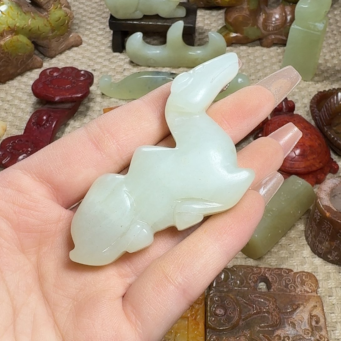 白玉菩提吊坠挂件