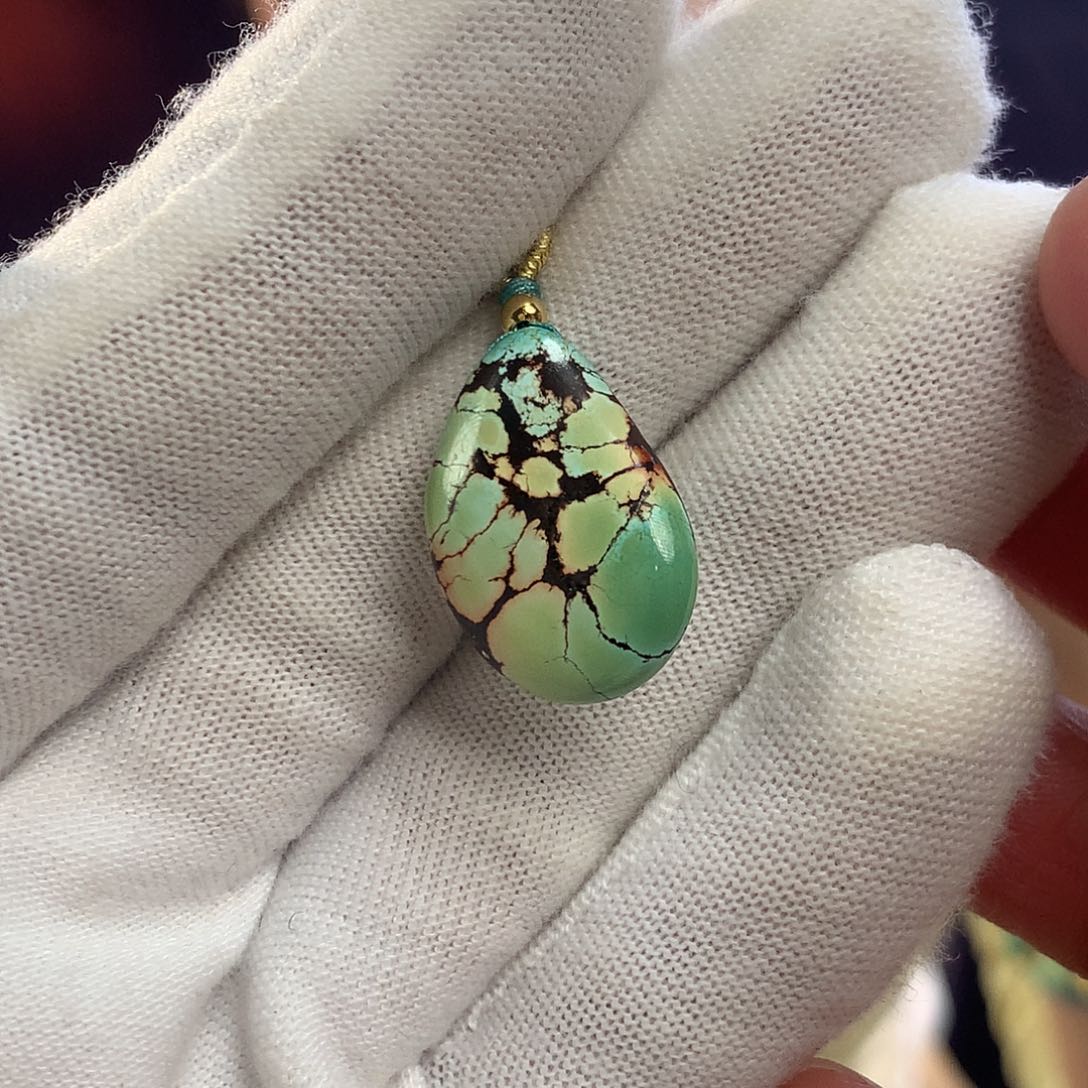 绿松石珠宝奇石未镶嵌