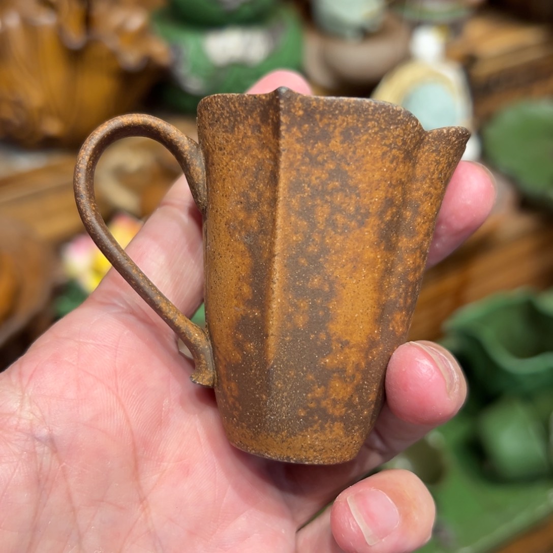 复古风格老陶泥系列茶盘茶具摆件
